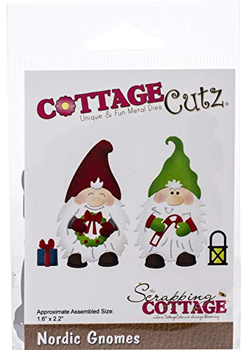 CottageCutz Stanzschablonen Nordic Gnomes 4,1 x 6,1 cm von Cottage Cutz