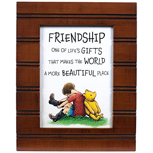 Cottage Garden Winnie-The-Pooh Freundschafts-Wand- oder Tischkunst, Holzmaserung, für 12,7 x 17,8 cm große Fotos Cottage Garden Winnie-The-Pooh Freundschafts-Wand- oder Tischkunst, Holzmaserung, für 12,7 x 17,8 cm große Fotos von Cottage Garden