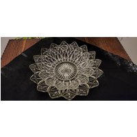 Bund Glas Blütenblatt Servier Schüssel Set Für Weihnachtsfeiern von CottageChicCanada