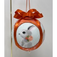 Kk-23 Frühling/Ostern Feiertage Diy No-Sew Ornament Kit Kimekomi 4 "(10cm Schaumstoffball von CottageOrnaments