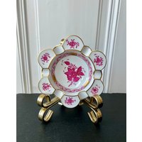 Aschenbecher Aus Der Porzellanmanufaktur Herend/Ungarn. Apponyi Motiv von CottageVintageVienna