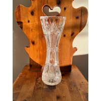 Vintage Boho Kristallvase. Schwer Vintage Boho Kristallvase. Schwer von CottageVintageVienna