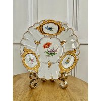 Meissen. Wunderschöner Vintage Prunkteller Aus Der Meissen Manufaktur Meissen. Wunderschöner Vintage Prunkteller Aus Der Meissen Manufaktur von CottageVintageVienna