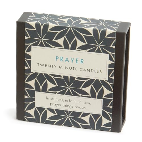 Signature Collection 12 x 20 Minuten Kerzen mit Keramikständer, Gebetsmotiv Signature Collection 12 x 20 Minuten Kerzen mit Keramikständer, Gebetsmotiv von Cotton & Grey