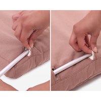 Benutzerdefiniertes Kopfteilkissen Aus Bio-Baumwolle Mit Abnehmbarem Bezug | Jede Benutzerdefinierte Größe, Form Und Stoff Auf Anfrage Benutzerdefiniertes Kopfteilkissen Aus Bio-Baumwolle Mit Abnehmbarem Bezug | Jede Benutzerdefinierte Größe, Form Und Stoff Auf Anfrage von CottonedShop