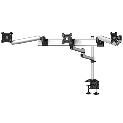 Cotytech Dreifach-Monitorhalterung mit Schnellspannfeder und Doppelarm Cotytech Dreifach-Monitorhalterung mit Schnellspannfeder und Doppelarm von Cotytech