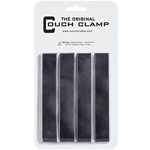 Couch Clamp – Sofa Verbinder für Ecksofas & Wohnlandschaften (4er-Set) – Möbelverbindung gegen Rutschen & Spalten – Kein Werkzeug nötig – Universelle & Bodenfreundliche Lösung von Couch Clamp