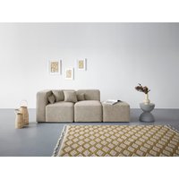 andas 3-Sitzer "Sundstrup", Modulserie, individuelle Zusammenstellung von Andas