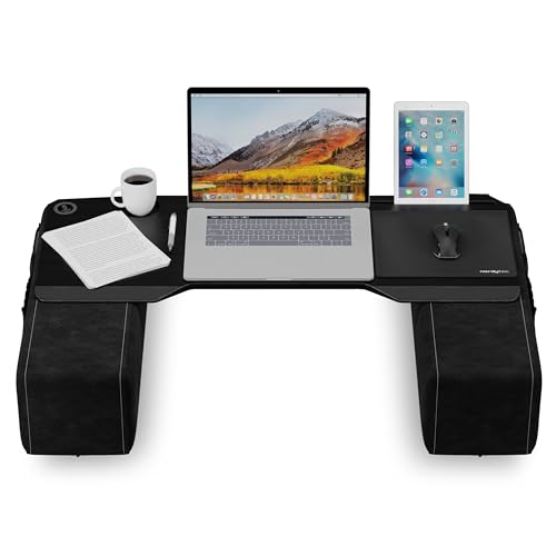 Couchmaster CYBOSS (Extra breites, ergonomisches Lapdesk/Couchdesk für Notebooks/Wireless Peripherie, inkl. Kissen (100 cm breit / 65 cm tief/ 21 cm hoch) von Couchmaster