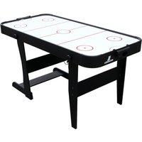 Icing faltbarer Airhockey Tisch Schwarz von Cougar