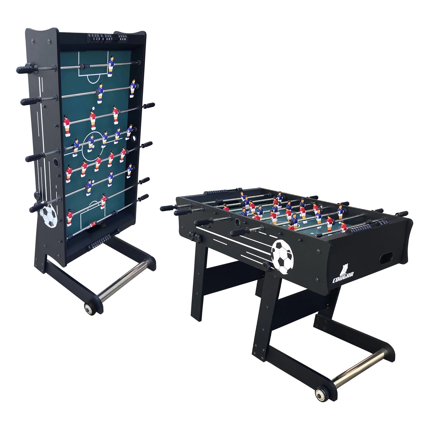 Cougar Tischkicker Scorpion Kick TS faltbar Schwarz von Cougar