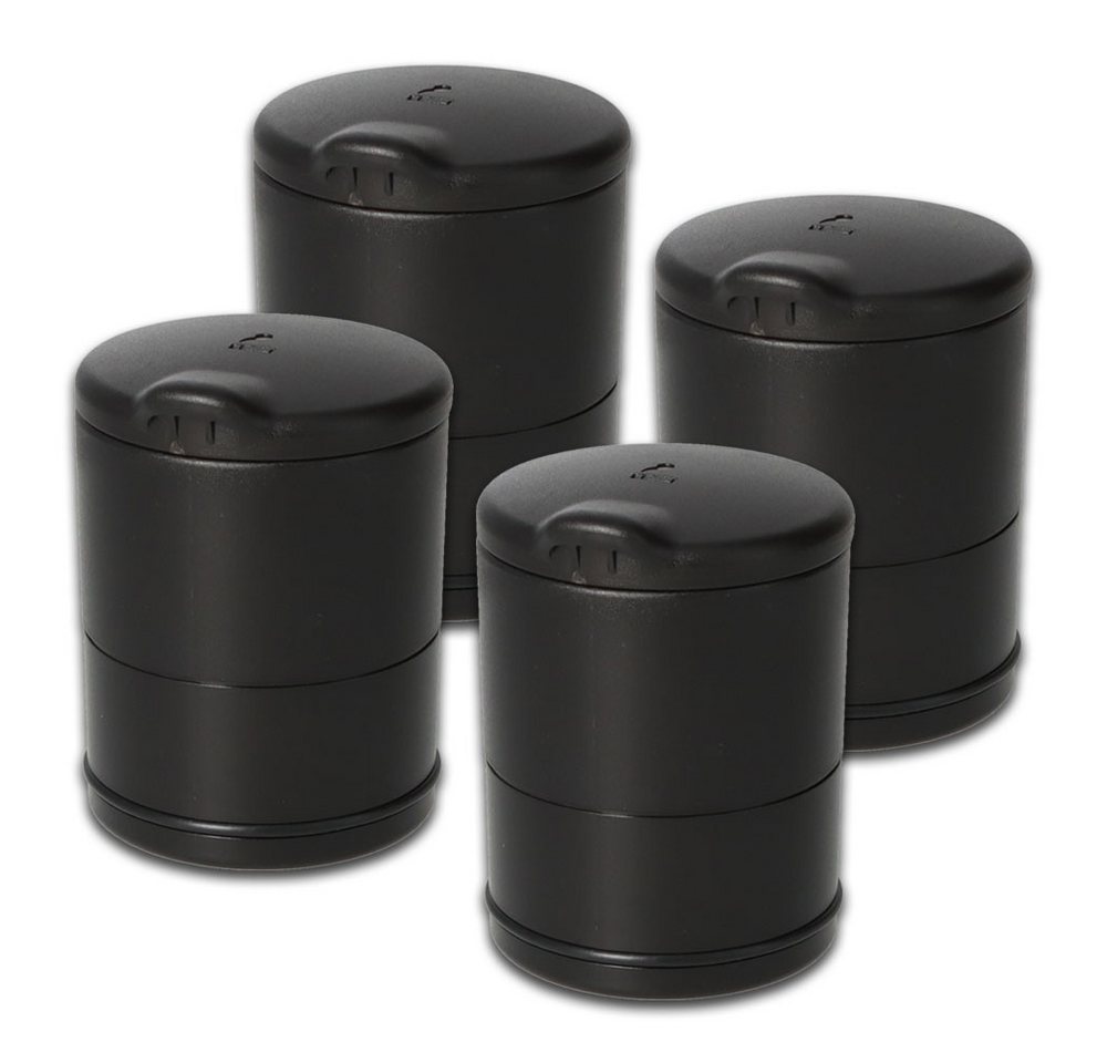 Coumo Aschenbecher 2x Autoaschenbecher Outdoor KFZ Auto Ascher Getränkehalter Schwarz Coumo Aschenbecher 2x Autoaschenbecher Outdoor KFZ Auto Ascher Getränkehalter Schwarz von Coumo