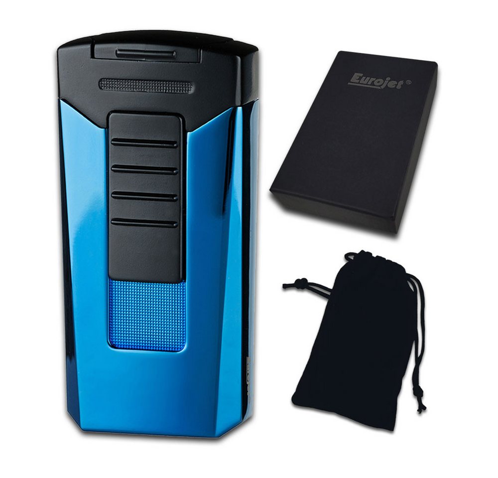 Coumo Feuerzeug Design Feuerzeug, 2-Fach Jet Flame Race Key Design, Zigarrenfeuerzeug, 2 Fach Turbo Jet Flamme, Geschenkverpackung von Coumo