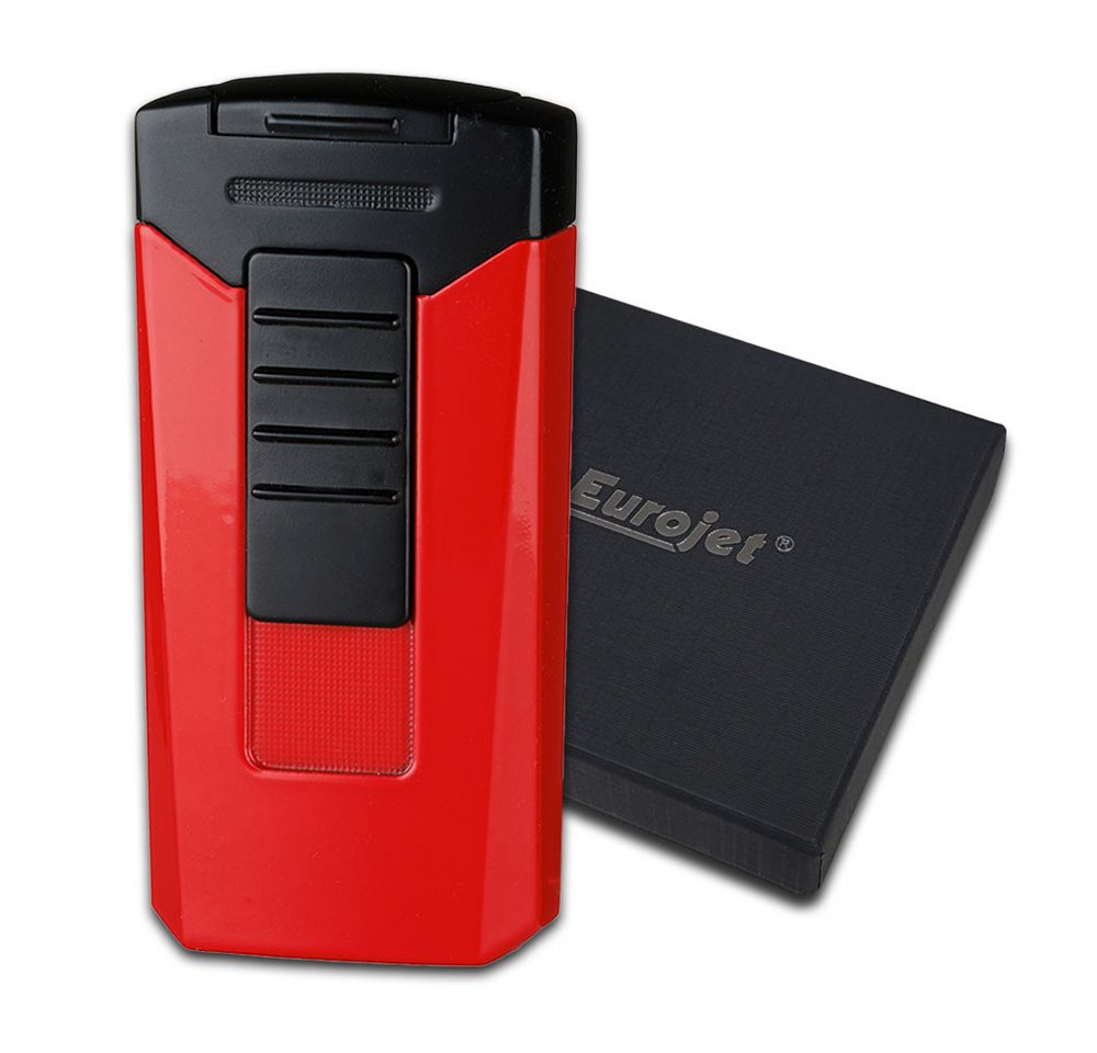 Coumo Feuerzeug Design Feuerzeug, 2-Fach Jet Flame Race Key Design, Zigarrenfeuerzeug, 2 Fach Turbo Jet Flamme, Geschenkverpackung von Coumo