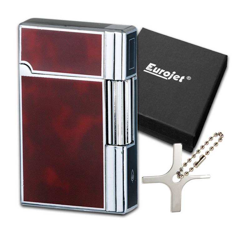 Coumo Feuerzeug Set Design Metall Feuerzeug, Standflamme, Reibrad, Justier Werkzeug von Coumo