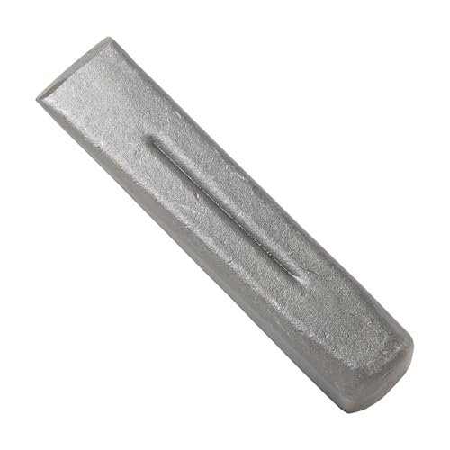 COUNCIL TOOL Spaltkeil – 2,3 kg quadratischer Kopf Keil mit geschmiedetem Stahl und Lack-Finish – 5 W von Council Tool