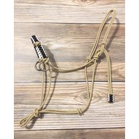 Custom Sidepull Seilhalfter Mit Geflochtenem Nasenband, Gebisslose Trense, Knotenhalfter, Reithalfter, Halfter, Reithalfter von CounterCanterDesigns