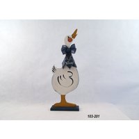 Handgemaltes Country Goose Willkommensschild - Bauernhaus Dekor von CountryTouchStore