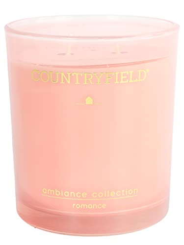 Countryfield Duftkerze Romance M 10cm 35h Rosa von Countryfield