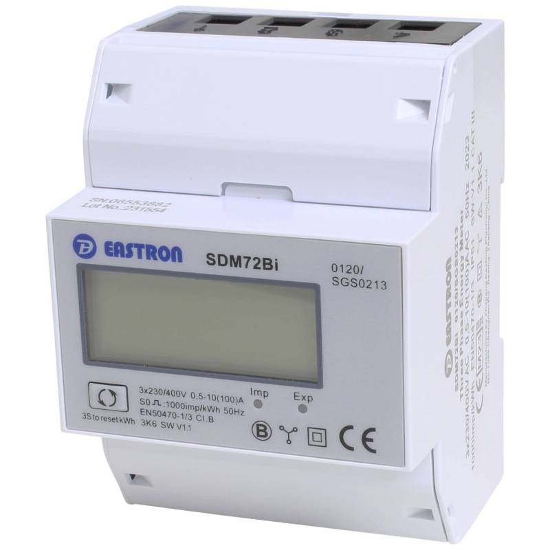 B-Ware Counttec Zweirichtungs Hutschienenzähler Digital 100 A Mid Konform Wechselzähler B-Ware Counttec Zweirichtungs Hutschienenzähler Digital 100 A Mid Konform Wechselzähler von Counttec