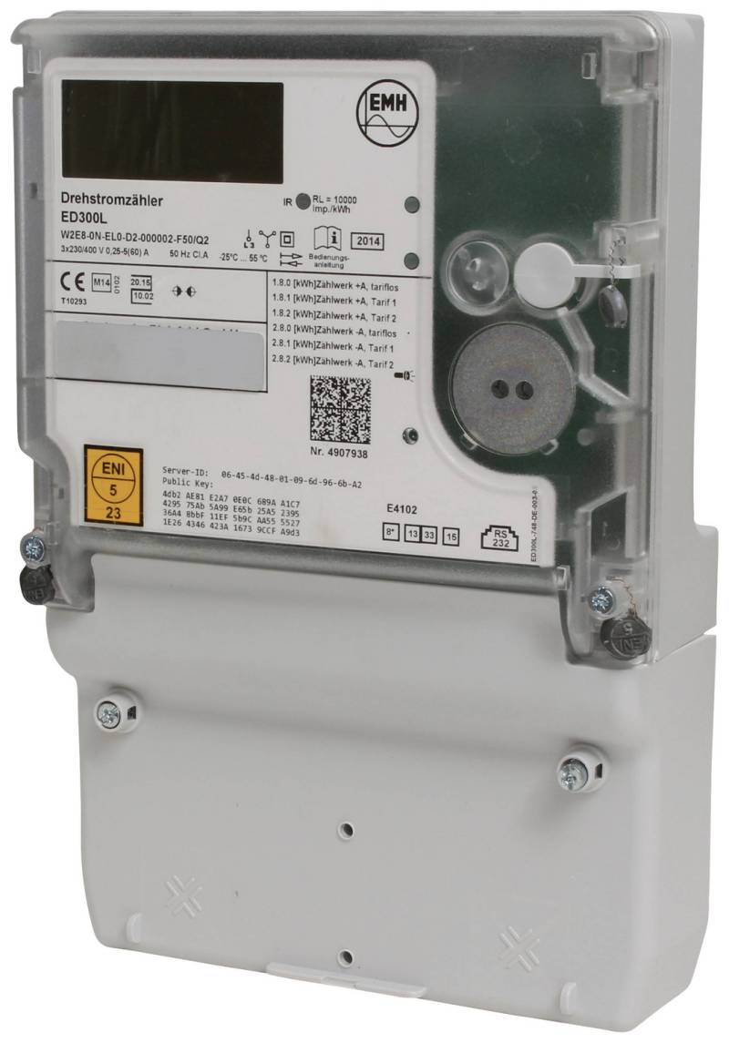 Counttec Drehstromzähler Digital Edl 300 Stromzähler Strom Siehe Text/Foto B-Ware von Counttec