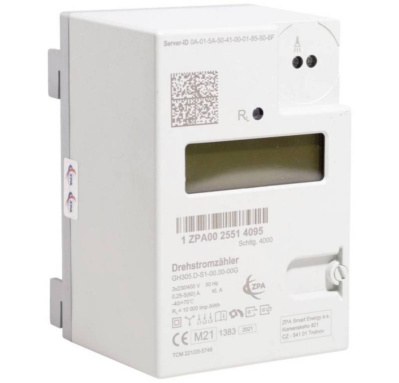 Counttec Drehstromzähler Elektronischer Haushaltszähler von Counttec
