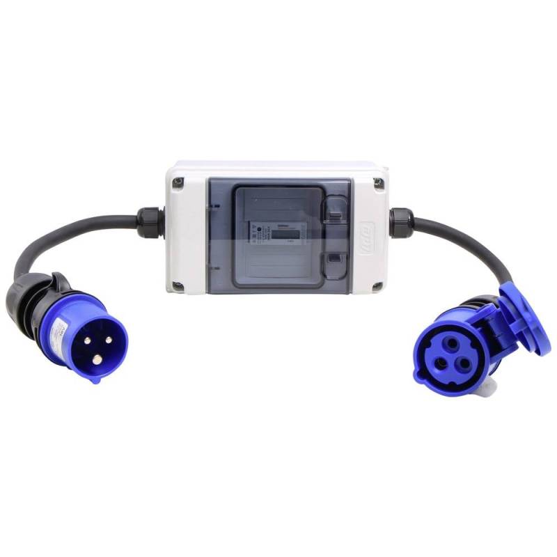 Counttec EC116C Mobiler Stromzähler digital 16 A Wechselzähler Drehstockzähler von Counttec