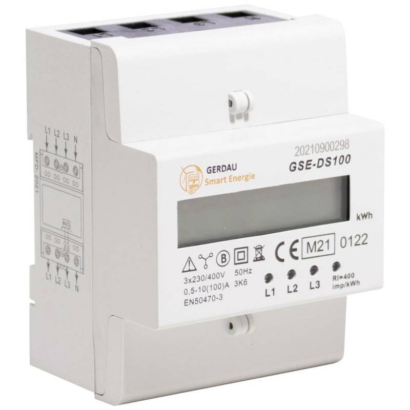 Counttec GSE-DS Drehstromzähler Verteilerschrank-Technik 10 A SIEHE TEXT/FOTO von Counttec
