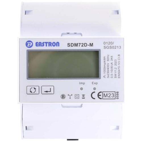 Counttec SDM72DM Drehstromzähler digital 80A MID-konform: Ja 1St. von Counttec