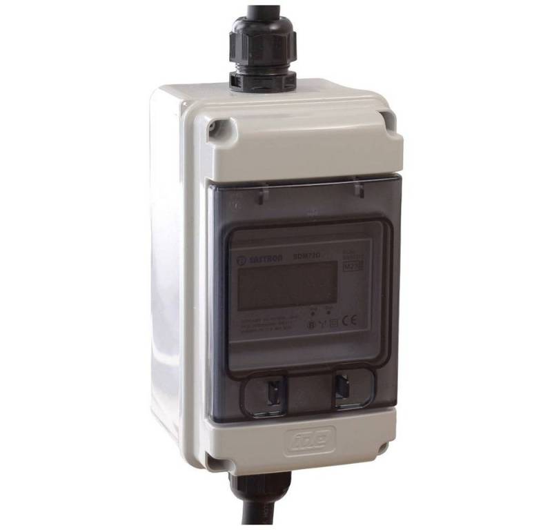 Counttec Stromverbrauchszähler Drehstromzähler mit CEE Stecker und Kupplung von Counttec