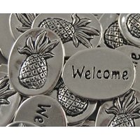 Ananas Willkommen Inspiration Münzen - Set Von 10 von CourageInStone