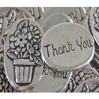 Blumenkorb Danke Inspiration Münzen - Set Von 10 Blumenkorb Danke Inspiration Münzen - Set Von 10 von CourageInStone