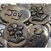 Flower Joy Inspiration Münzen - Set Von 10 Flower Joy Inspiration Münzen - Set Von 10 von CourageInStone