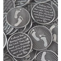 Fußabdrücke Pocket Tokens - 10Er Set von CourageInStone