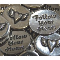 Heartwing Follow Your Heart Inspiration Münzen - Set Von 10 von CourageInStone