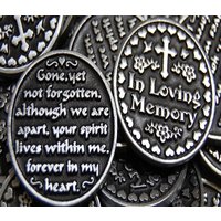 In Liebevoller Erinnerung Taschen-Token - 10Er Set von CourageInStone