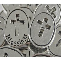 Open Cross Blessings Inspiration Münzen - Set Von 10 Open Cross Blessings Inspiration Münzen - Set Von 10 von CourageInStone