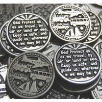 Traveler's Prayer Pocket Tokens - Set Von 10 Traveler's Prayer Pocket Tokens - Set Von 10 von CourageInStone