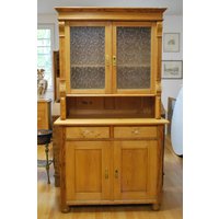 Antiker Küchenschrank, Küchenvitrine, Anrichte, Landhausküche, Restauriert Antiker Küchenschrank, Küchenvitrine, Anrichte, Landhausküche, Restauriert von Courageandhope