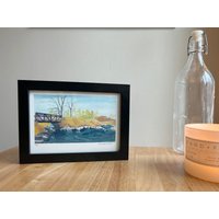 Huron River Kunstdruck Huron River Kunstdruck von CourtneyWolletArt