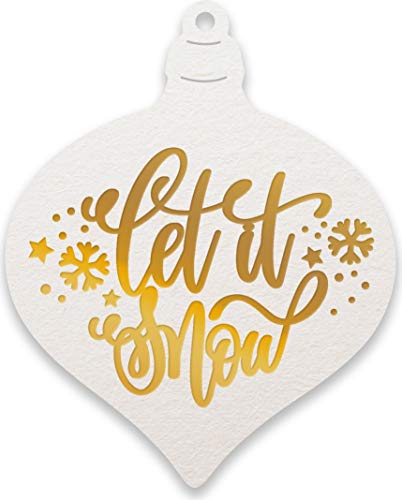 Couture Creations CO726931 Stanzschablonen für gestanzte Folien, Let It Snow 5,9 x 5,7 cm, Einheitsgröße Couture Creations CO726931 Stanzschablonen für gestanzte Folien, Let It Snow 5,9 x 5,7 cm, Einheitsgröße von Couture Creations