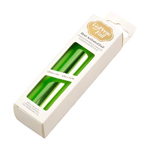 Couture Creations Hochglanzfolie, Metall, grün, 15.9 x 3.7 x 3.7 cm Couture Creations Hochglanzfolie, Metall, grün, 15.9 x 3.7 x 3.7 cm von Couture Creations