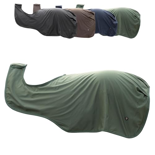 Covalliero - Ausreitdecke | Pferdedecke zum Schutz d. Nierenpartie | Outdoordecke für Pferde | Übergangsdecke Pferd & Pony | wärmend & atmungsaktiv | Pferde Zubehör in Opal Green | 155cm Covalliero - Ausreitdecke | Pferdedecke zum Schutz d. Nierenpartie | Outdoordecke für Pferde | Übergangsdecke Pferd & Pony | wärmend & atmungsaktiv | Pferde Zubehör in Opal Green | 155cm von Covalliero