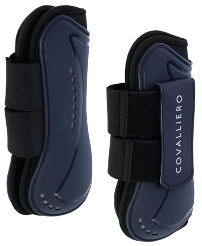 Covalliero Gamaschen oder Streichkappen TecAir 2.0 Dark Navy FS 2025 (Streichkappen Warmblut (Full)) von Covalliero