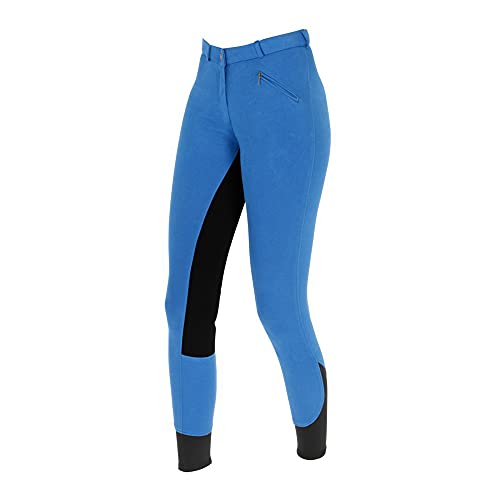 Covalliero Reithose Economic, Vollbesatz Damenreithose, Mittelblau, 46 von Covalliero