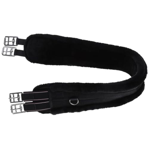 Covalliero Sattelgurt mit Webpelz schwarz, 125 cm Covalliero Sattelgurt mit Webpelz schwarz, 125 cm von Covalliero