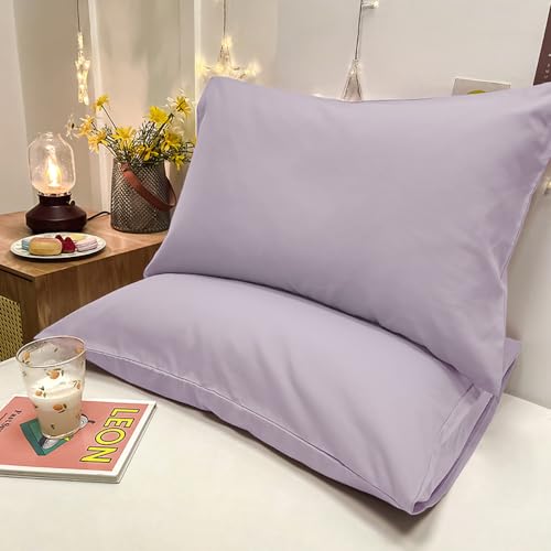 Covebett Kissenbezug 40x80cm 2er Set Lila Flieder Uni Aesthetic Kopfkissenbezug 40 x 80 Violett Unifarben Dekokissenbezug Dekorative Kissenhülle Microfaser Kissenbezüge mit Reißverschluss Covebett Kissenbezug 40x80cm 2er Set Lila Flieder Uni Aesthetic Kopfkissenbezug 40 x 80 Violett Unifarben Dekokissenbezug Dekorative Kissenhülle Microfaser Kissenbezüge mit Reißverschluss von Covebett