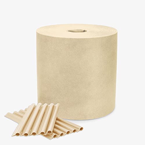 Covert It Garten Sichtschutz Zaun Beige 19cmx33m - Sichtschutz für Zaun -Doppelstabmattenzaun Komplett 150g/m2 - Sichtschutzstreifen für Doppelstabmatten - Sichtschutz für Stabmattenzaun von COVER IT