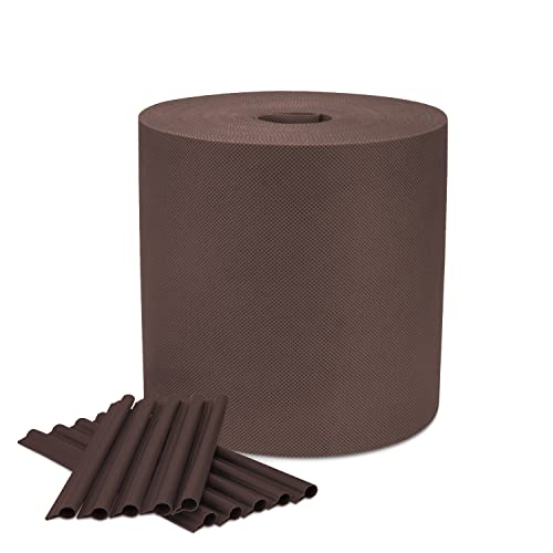 Covert It Garten Sichtschutz Zaun Braun 19cmx33m - Sichtschutz für Zaun -Doppelstabmattenzaun Komplett 150g/m2 - Sichtschutzstreifen für Doppelstabmatten - Sichtschutz für Stabmattenzaun Covert It Garten Sichtschutz Zaun Braun 19cmx33m - Sichtschutz für Zaun -Doppelstabmattenzaun Komplett 150g/m2 - Sichtschutzstreifen für Doppelstabmatten - Sichtschutz für Stabmattenzaun von COVER IT