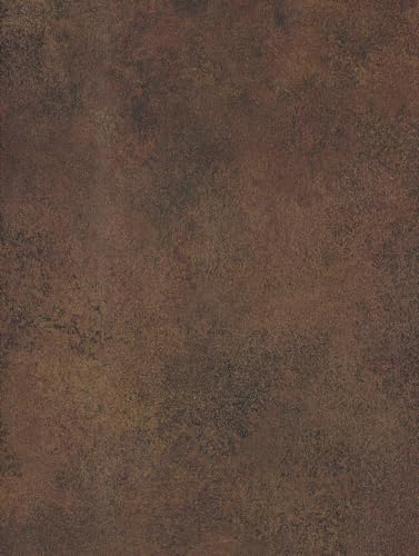 Steel-Rust Prestige | Metalldekor Rost Soft - Möbelfolie Selbstklebende Tapete Vinyl Folie für Möbel Wand Regal (100x122cm) Farbe W6 - Corten - Metall erhitzt von Cover Styl'